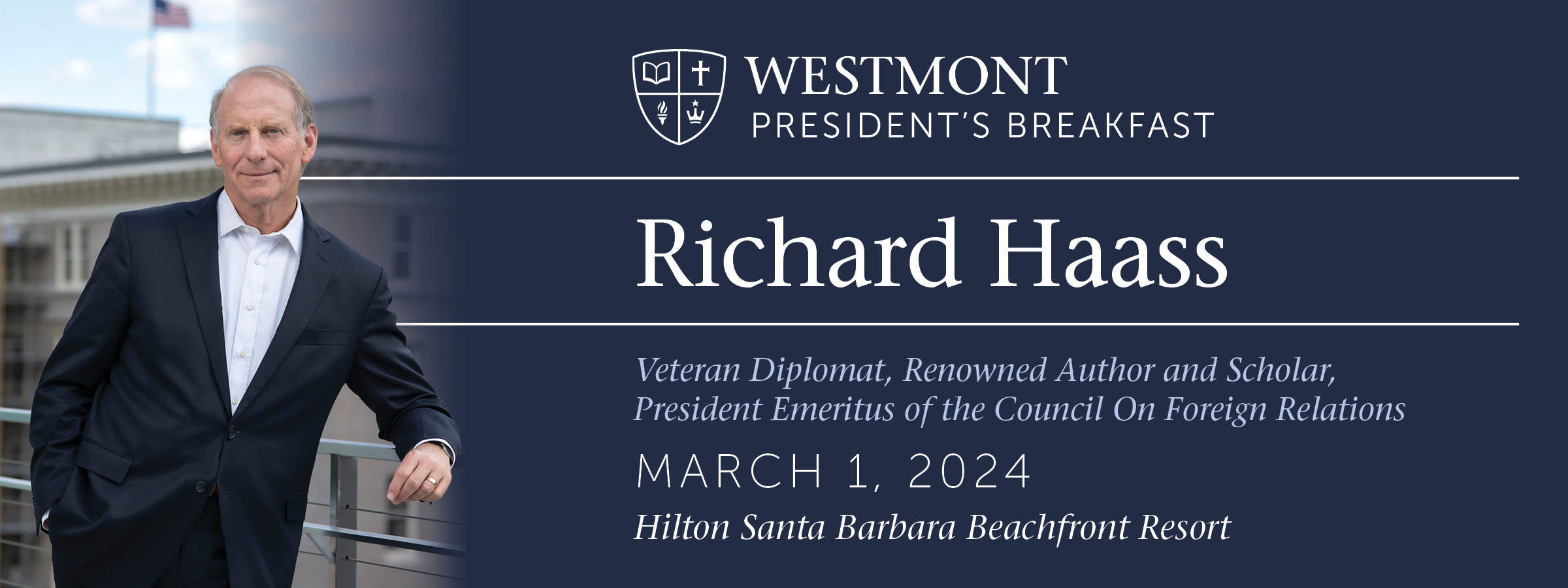 President's Breakfast 2024 Richard Haass