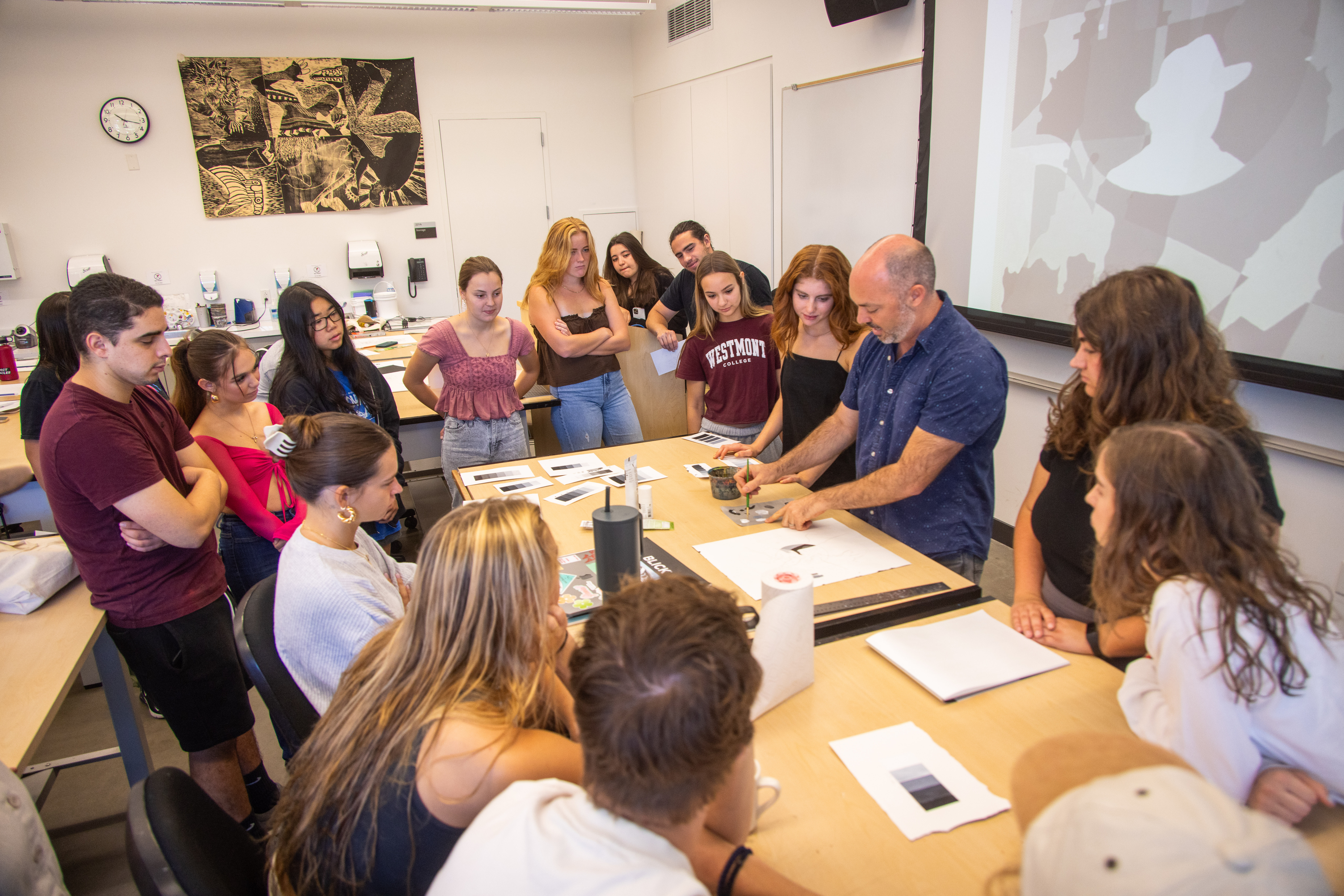 westmont professor and class group