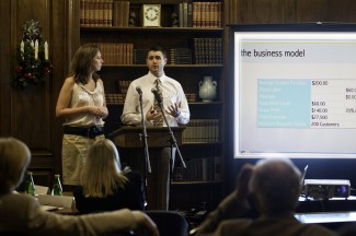 Entrepreneurial Students Present Ventures