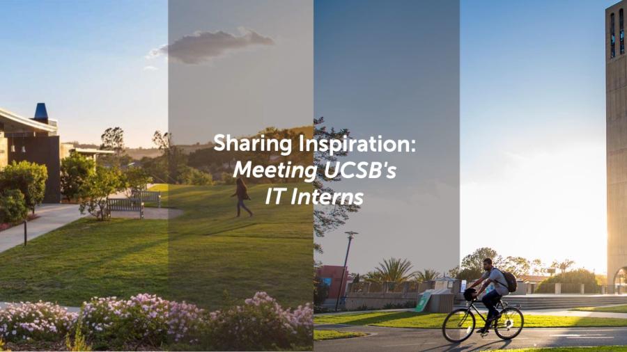 Sharing Inspiration: Meeting UCSB’s IT Interns