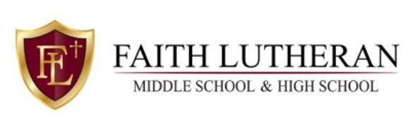 Faith Lutheran High School logo