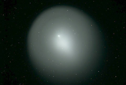 Holmes Comet as taken by Westmont’s Keck Telescope