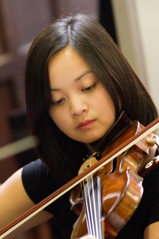 Violinist Madison Martin '12 will perform Trio No. 1