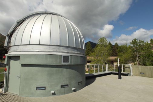 The Westmont Observatory, home of the Keck Telescope