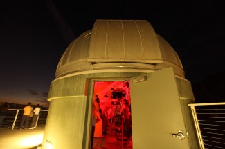 The Westmont Observatory, home of the Keck Telescope