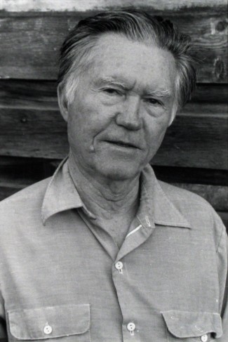 Poet William Stafford (courtesy Lamont Library)