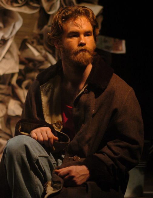 Jonathan Hicks in Westmont's 2004 production of "Frankenstein"