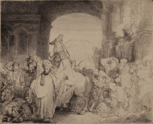Rembrandt's "Triumph of Mordecai"