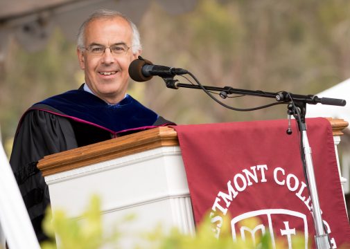 David Brooks at Westmont Commencement 2015