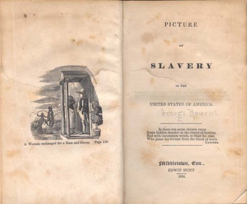 George Bourne's "Picture of Slavery in the United States"