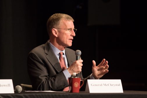 McChrystal at convocation
