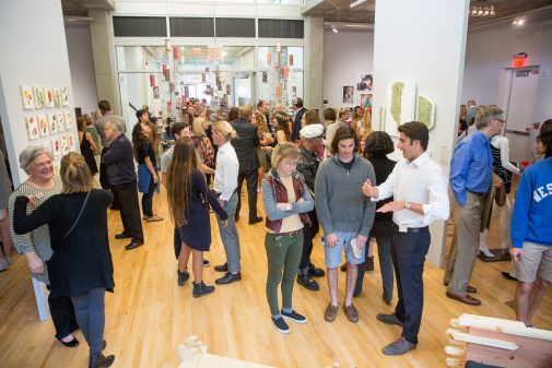 The opening reception of the 2016 Senior Show