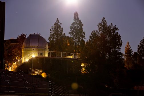 The Westmont Observatory, home of the powerful Keck Telescope