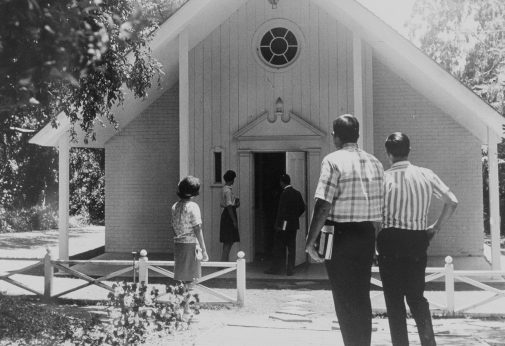 The chapel in the early 60s