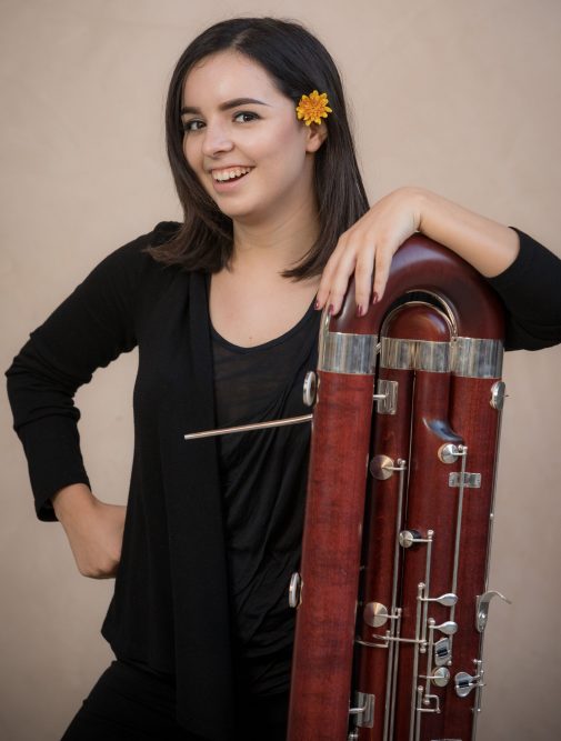 Bassoonist Maya Rouillard 