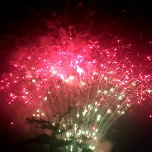 Fireworks in Santa Barbara
