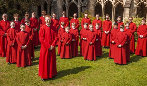 The Choir of New College Oxford performs April 10
