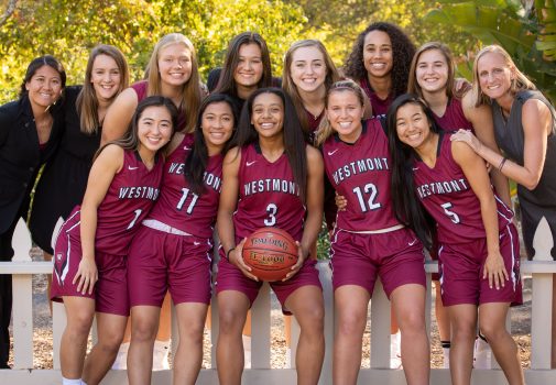 The 2019 Westmont Women's Basketball Team 