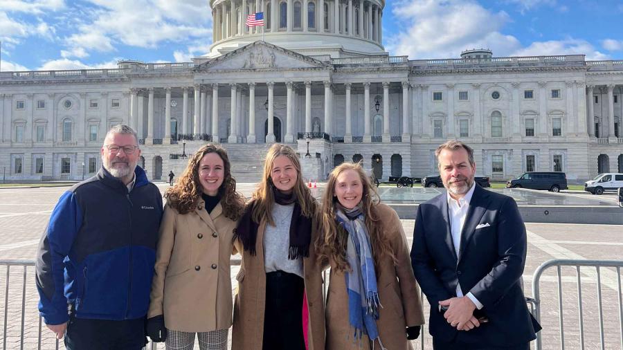 Hatfield Prize Winners Gather at the U.S. Capitol