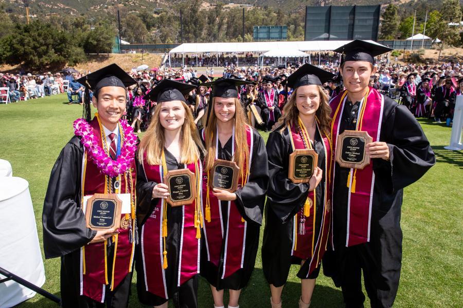 Faculty Scholarship Award winners