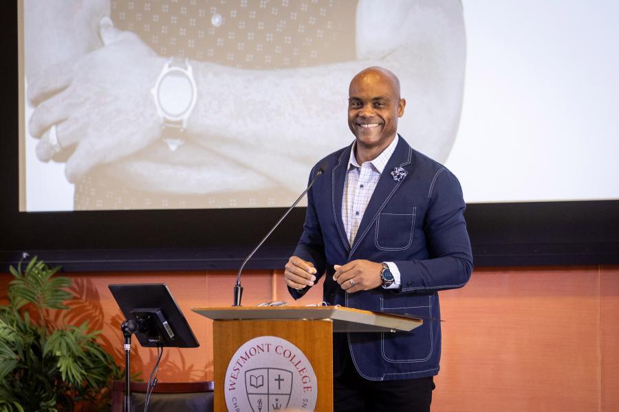 Marcus Goodie Goodloe speaks at the LEAD conference