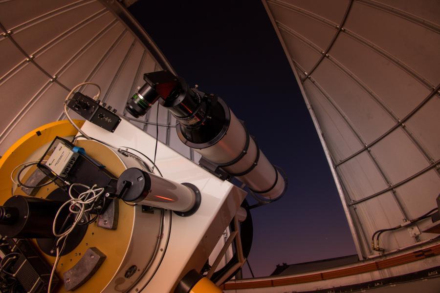 The observatory is home to the Keck Telescope, a computer-controlled 24-inch reflector telescope.