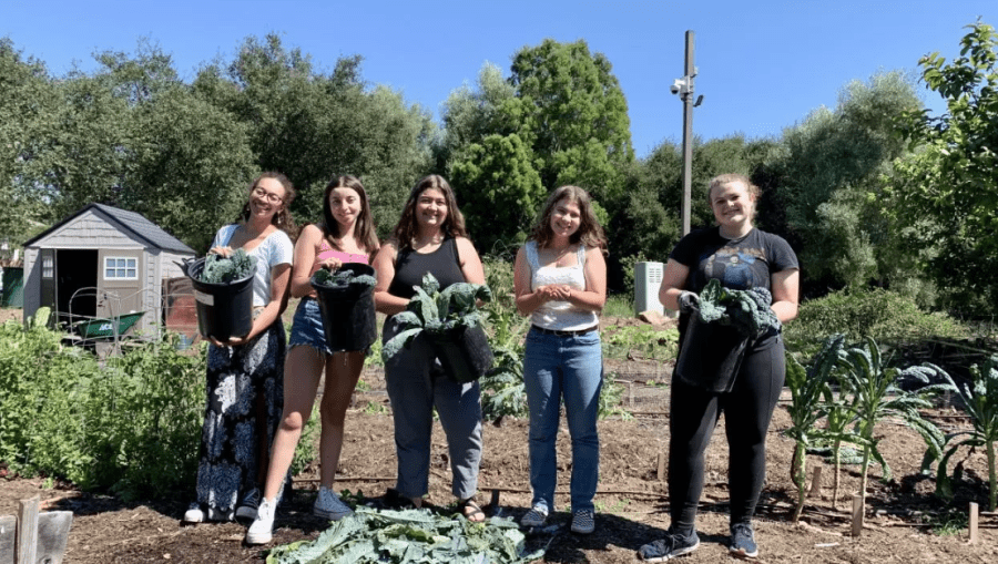 Westmont Garden Club Students