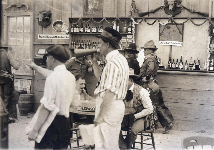 William Desmond Taylor directing at Santa Barbara's Flying A Studio