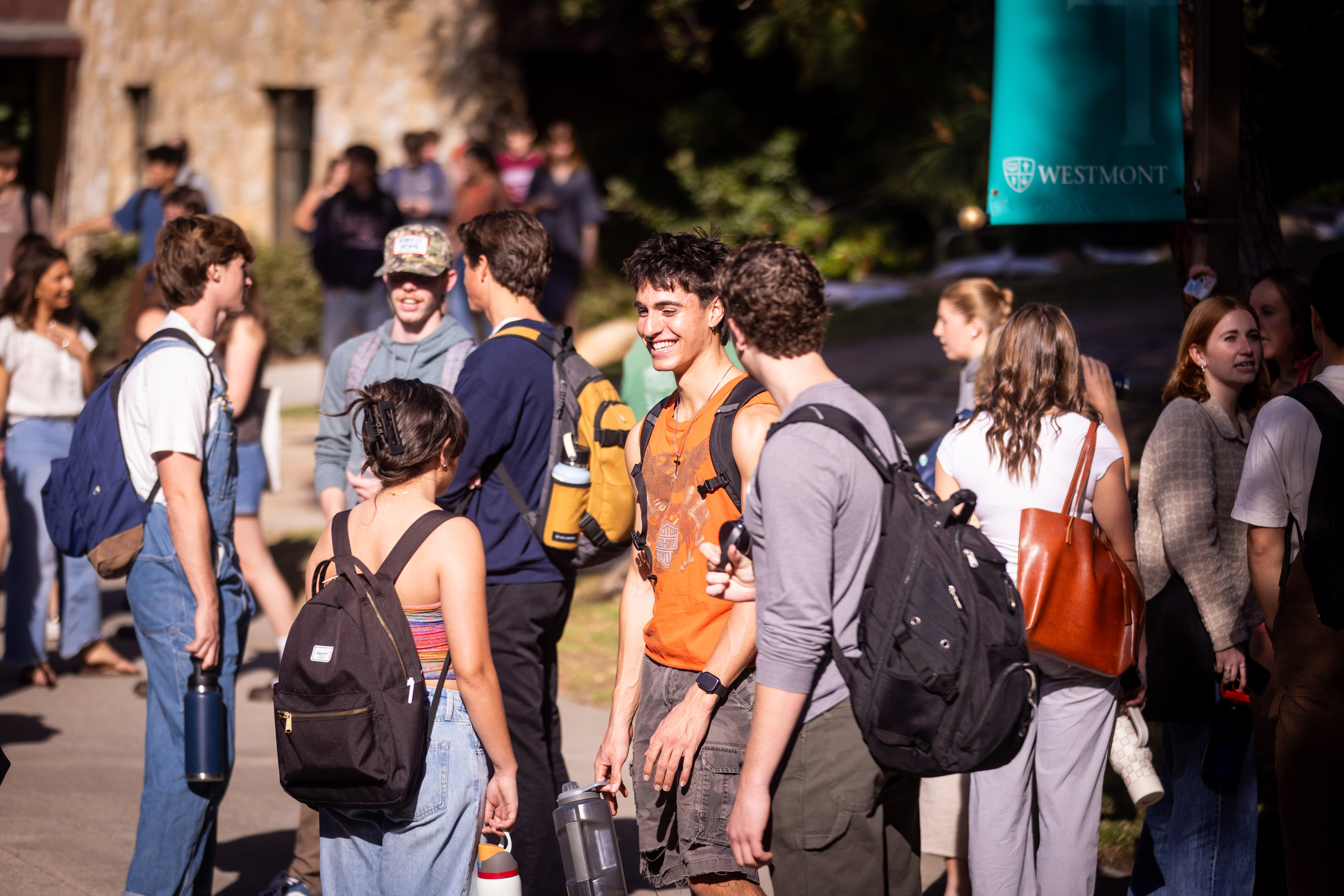 westmont students connecting